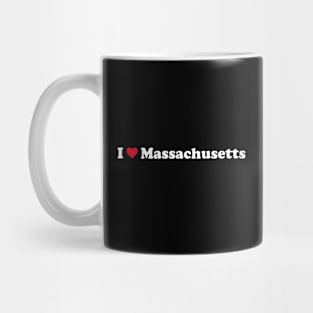 I ❤️ Massachusetts Mug